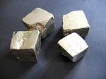 Pyrite cubique isolé Espagne